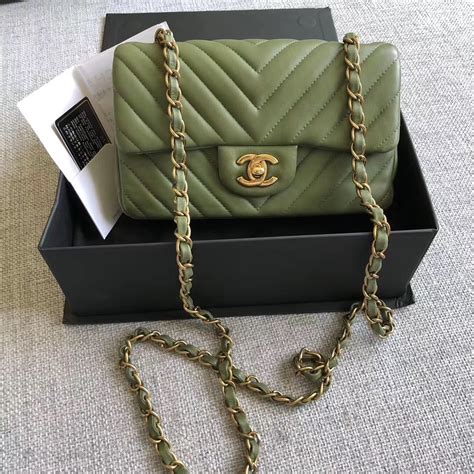 chanel boy army green|Chanel bags for boys.